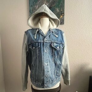 Men’s Levi’s sweatshirt Jean jacket